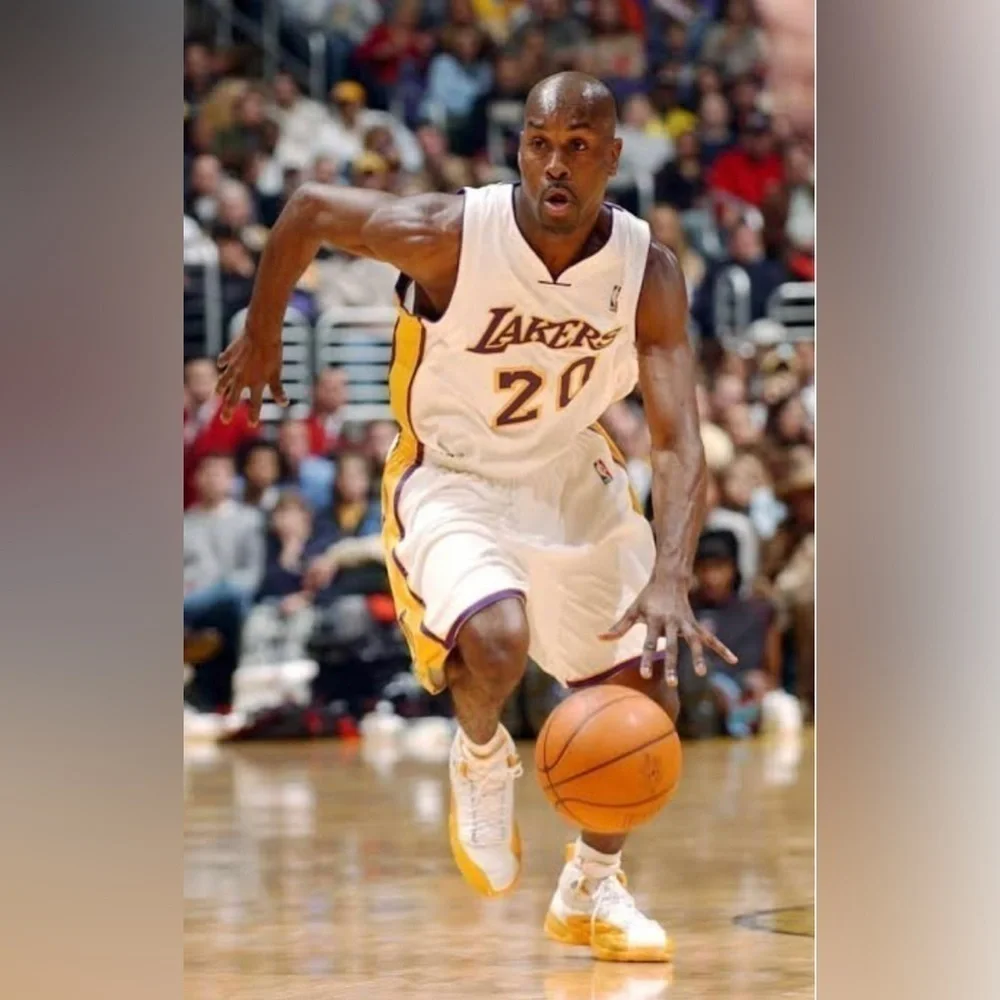 Gary Payton “The Glove” Los Angeles Lakers Nike Vintage Basketball Jersey